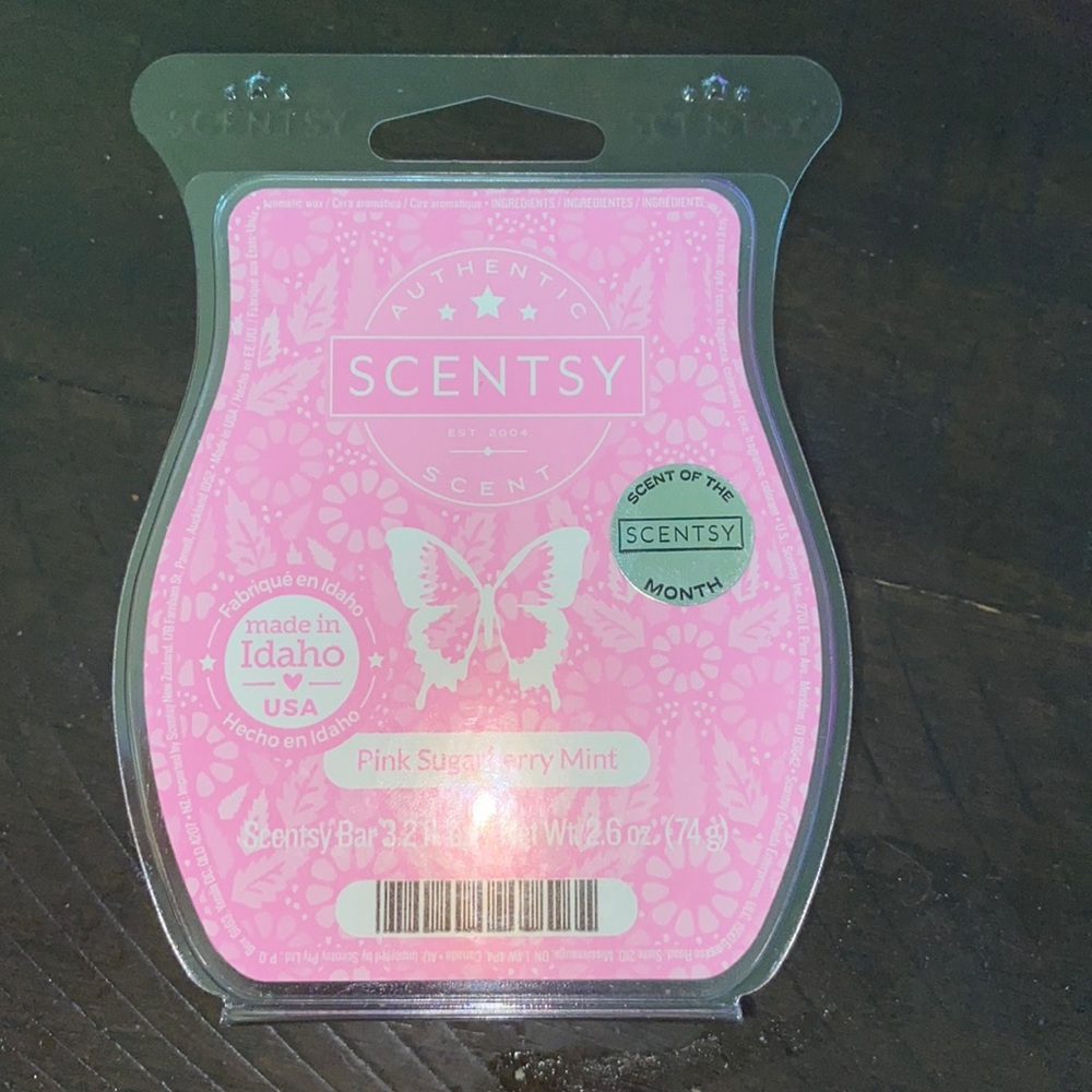 Pink sugar berry mint